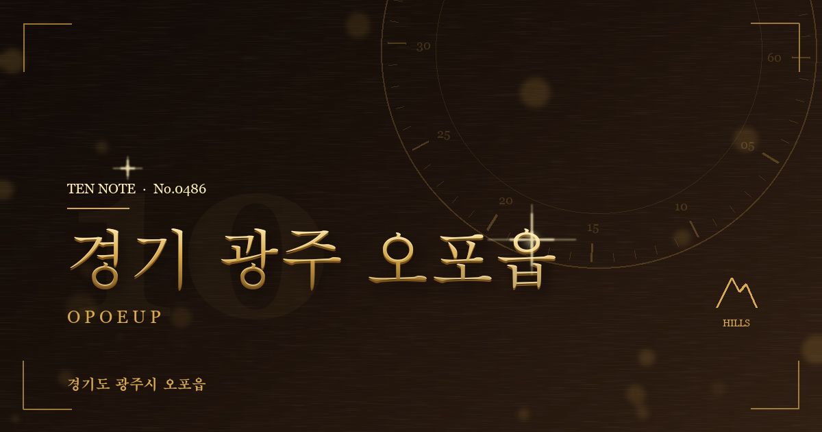 경기 광주 오포읍 방문 마사지 안내 그래픽